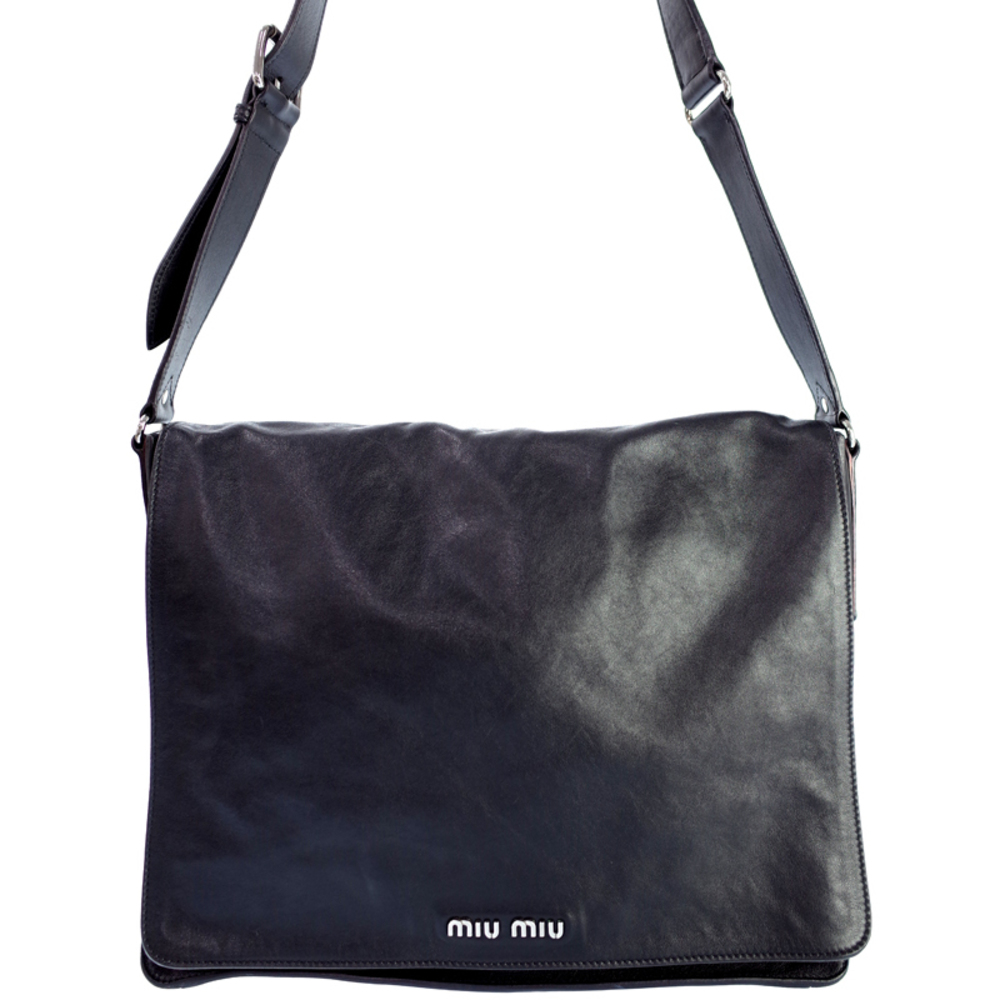 Miu Miu Shoulder Bag Black
